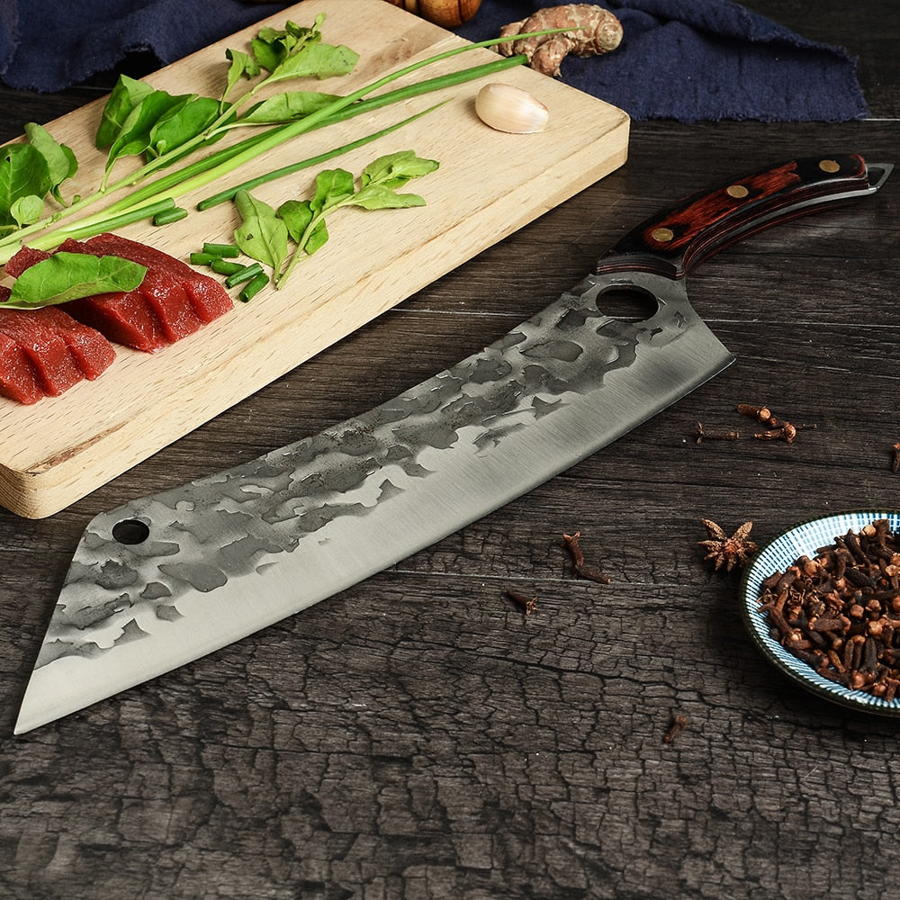 8 Inch Kitchen knife Japanese Style 440C High Carbon Steel Kitchen